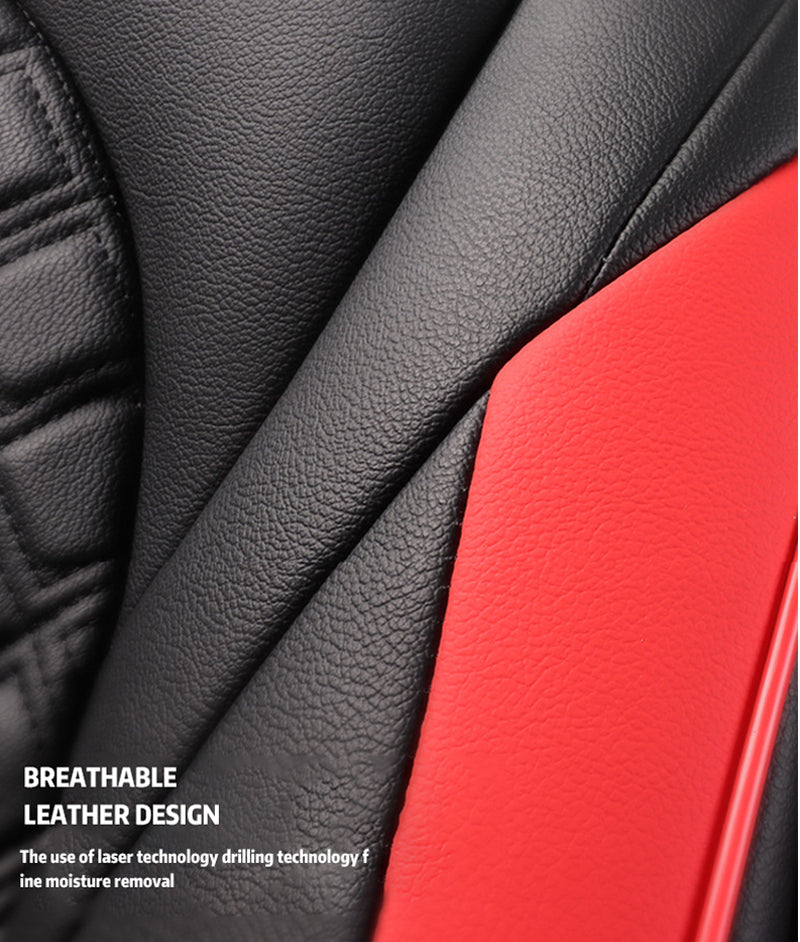 Toyota Camry(2018-2024) Custom Sport Style Leather Car Seat Cover