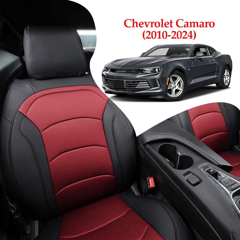 Amancarport Special Car Seat Covers Full Set for Chevrolet Camaro (2010-2024)