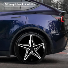 Load image into Gallery viewer, Starfish Style Wheel Covers for Tesla Model 3 18-inch and Model Y 19-inch