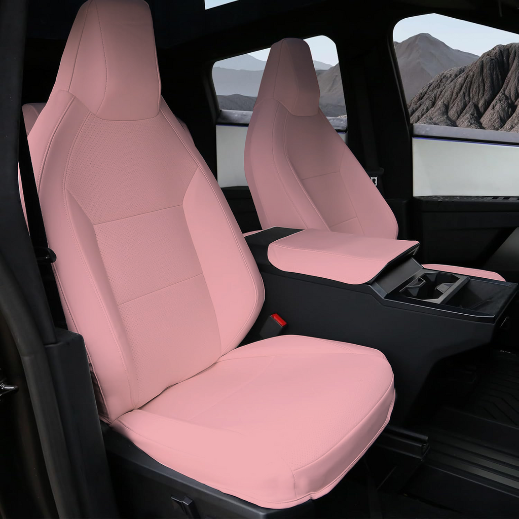 Custom Full Set  Leather Seat Covers for Tesla Cybertruck - All-Inclusive Protection